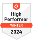 G2 High Performer Winter 2024